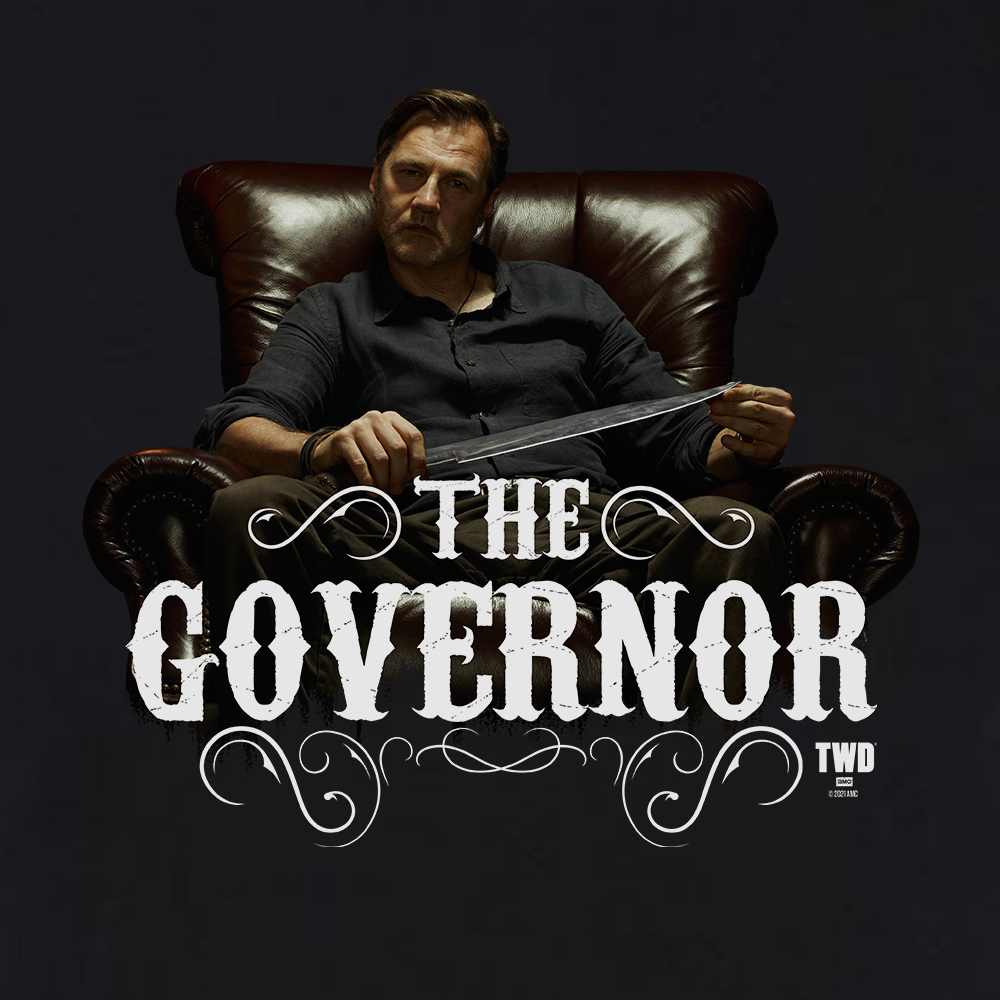 The Walking Dead The Governor Adult Short Sleeve T-Shirt