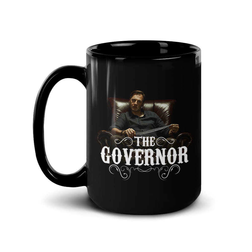 The Walking Dead The Governor Black Mug