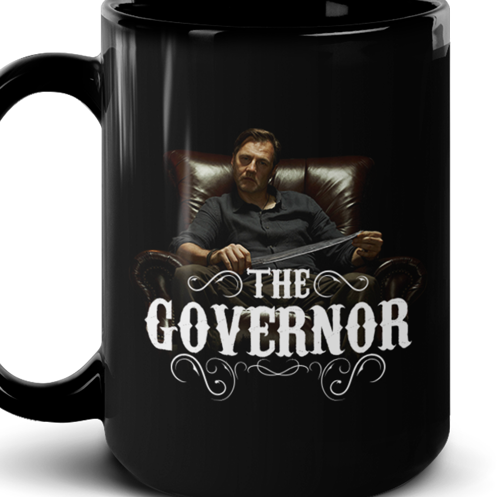 The Walking Dead The Governor Black Mug