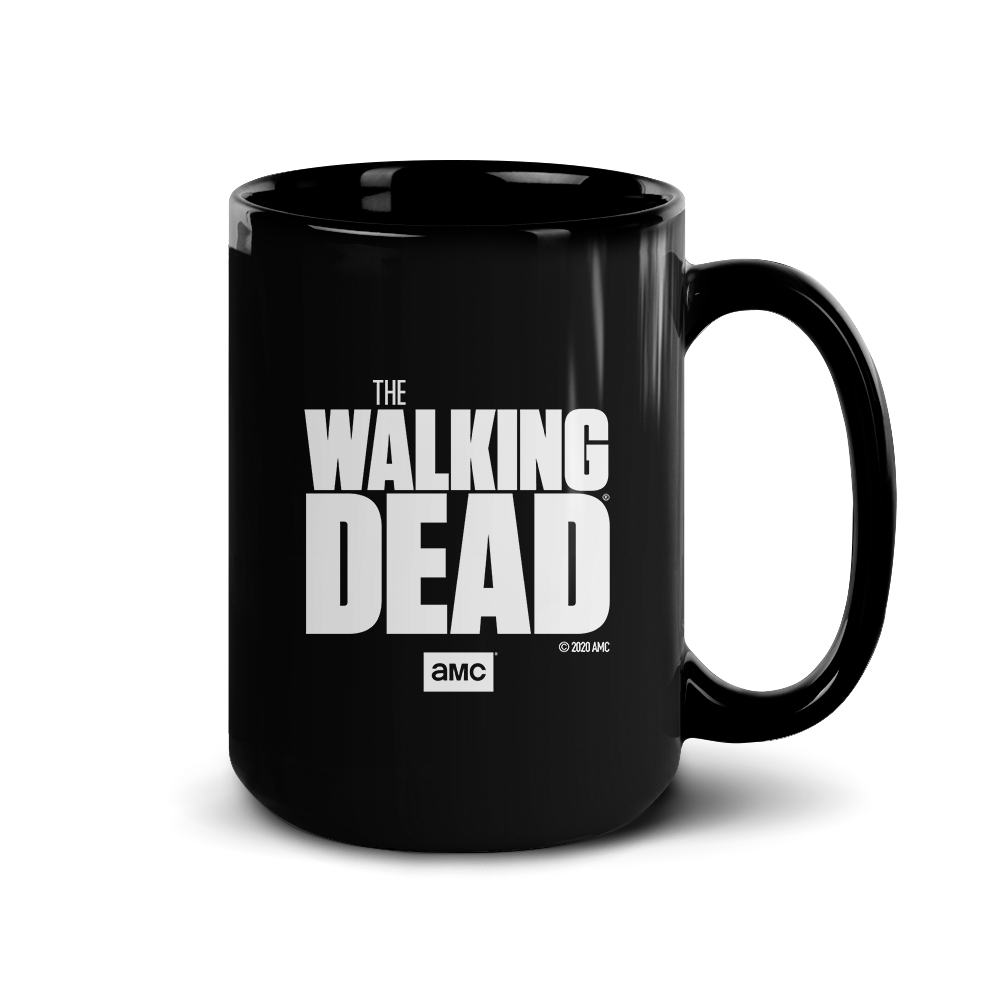 The Walking Dead Carol Graffiti Black Mug