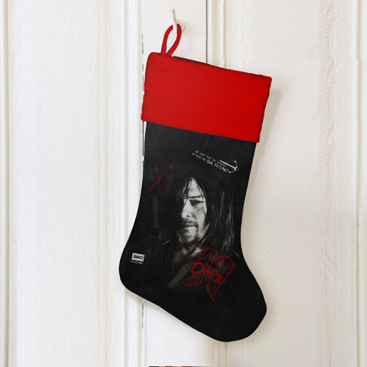 The Walking Dead Daryl Graffiti Stocking-0