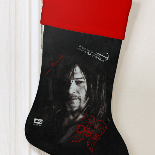 The Walking Dead Daryl Graffiti Stocking-1