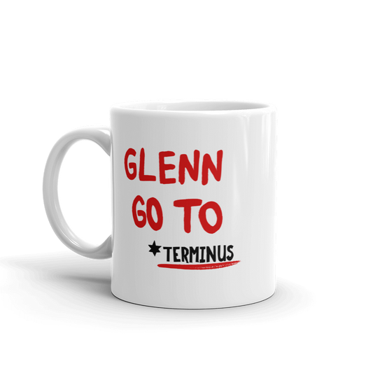 The Walking Dead Go To Terminus White Mug-3