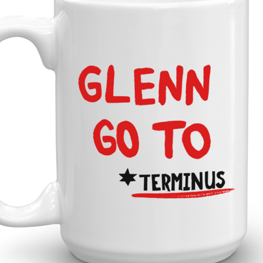 The Walking Dead Go To Terminus White Mug-1