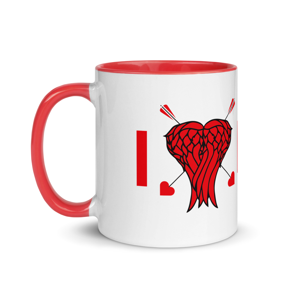 The Walking Dead I Heart Daryl Two-Tone Mug