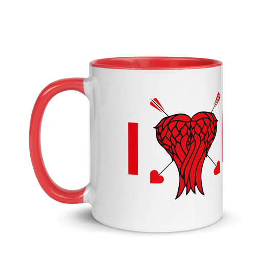 The Walking Dead I Heart Daryl Two-Tone Mug-0