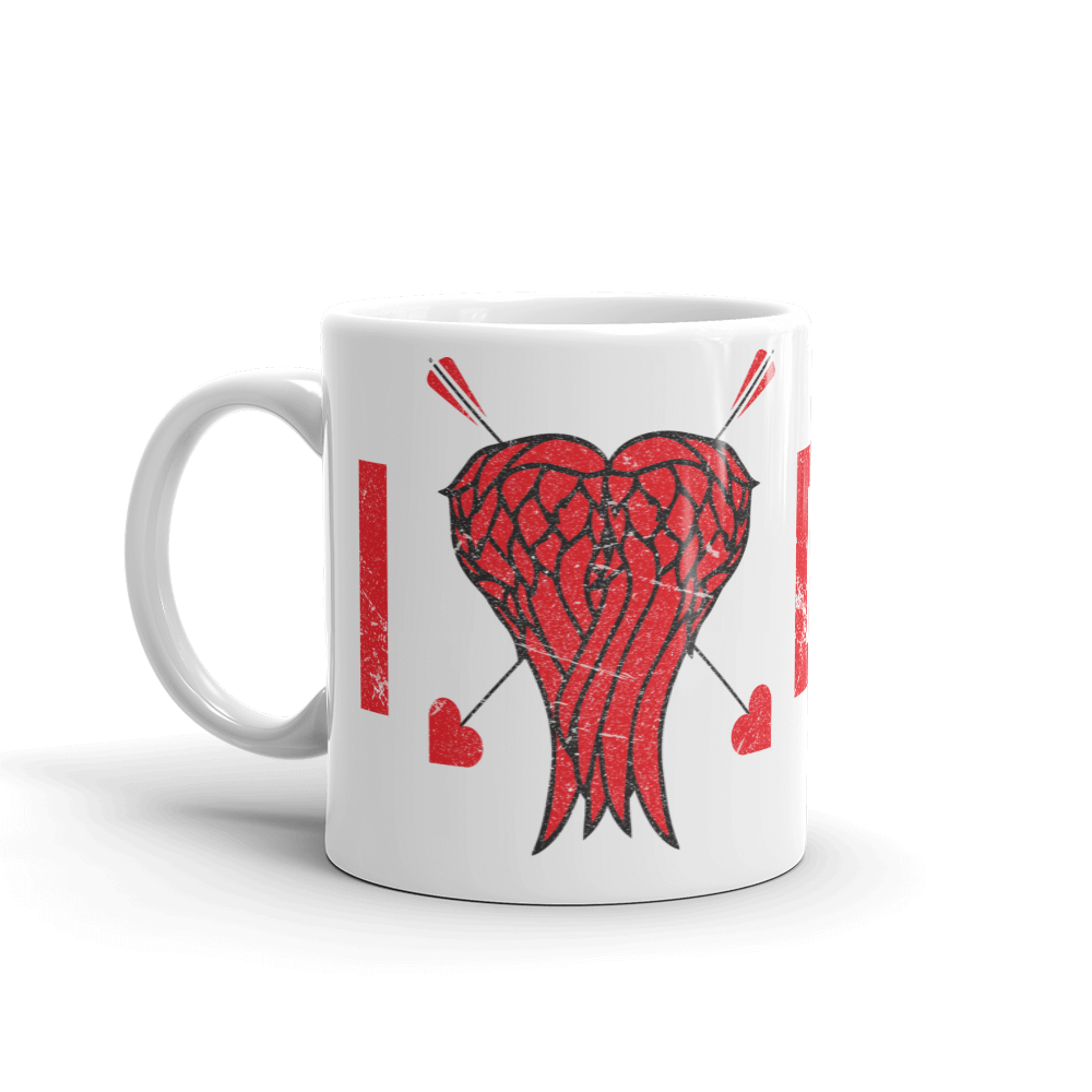 The Walking Dead I Heart Daryl White Mug