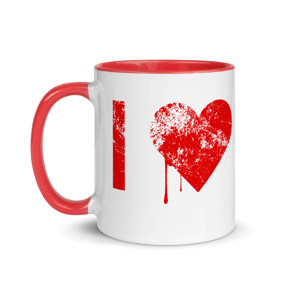 The Walking Dead I Heart TWD Two-Tone Mug