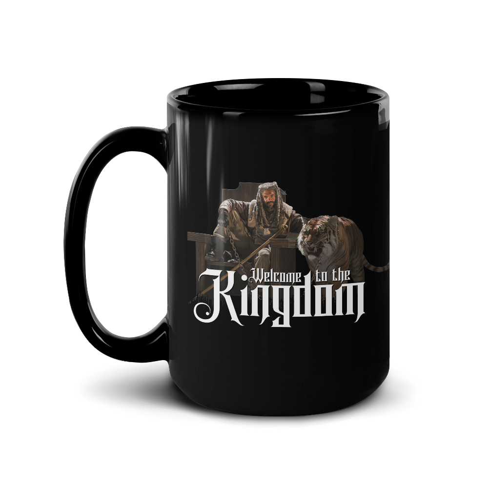 The Walking Dead Welcome to the Kingdom Black Mug