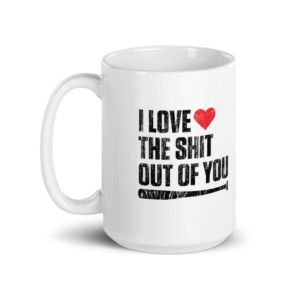 The Walking Dead Lucille Love You White Mug