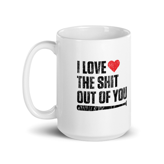 The Walking Dead Lucille Love You White Mug-0