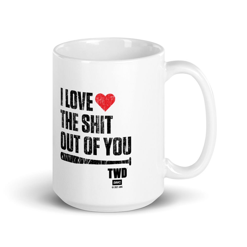 The Walking Dead Lucille Love You White Mug