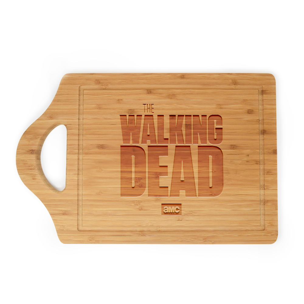 The Walking Dead Logo Laser Engraved Cutting Board