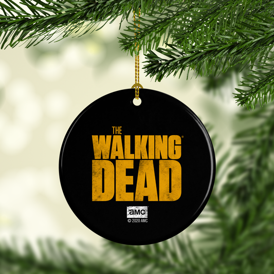 The Walking Dead Logo Double-Sided Ornament-0