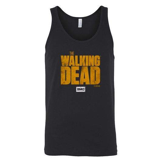 The Walking Dead Logo Adult Tank Top-2