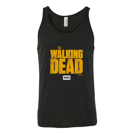 The Walking Dead Logo Adult Tank Top-3