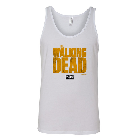 The Walking Dead Logo Adult Tank Top-0