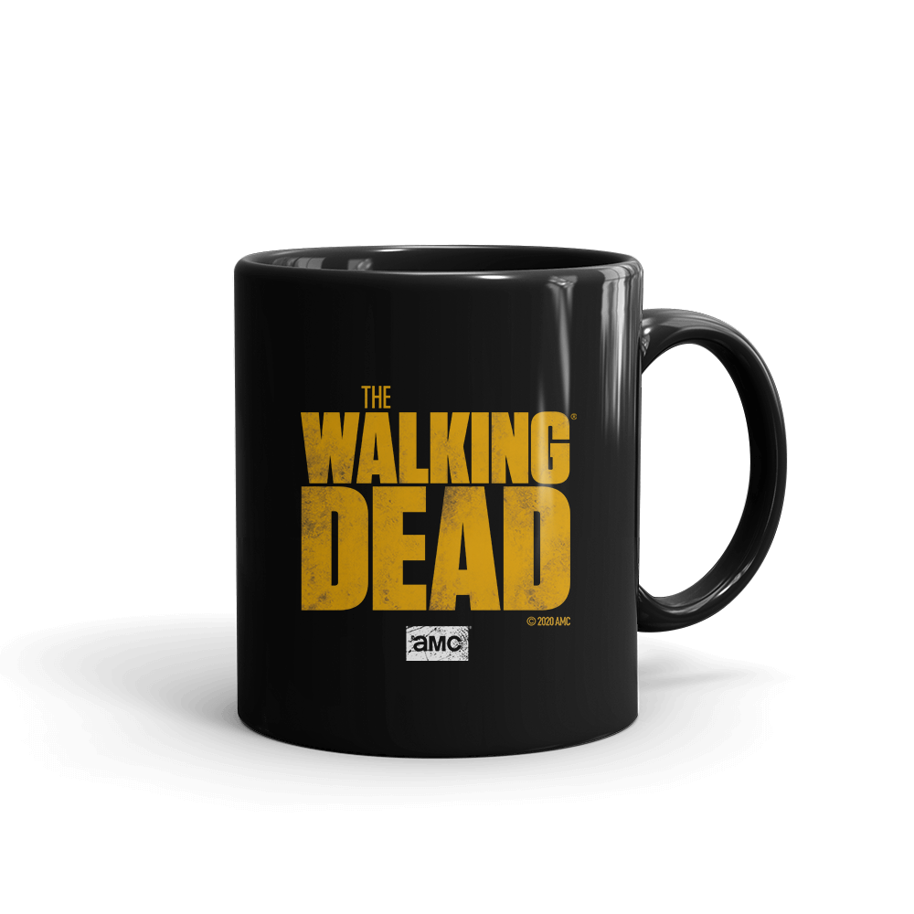 The Walking Dead Logo Black Mug