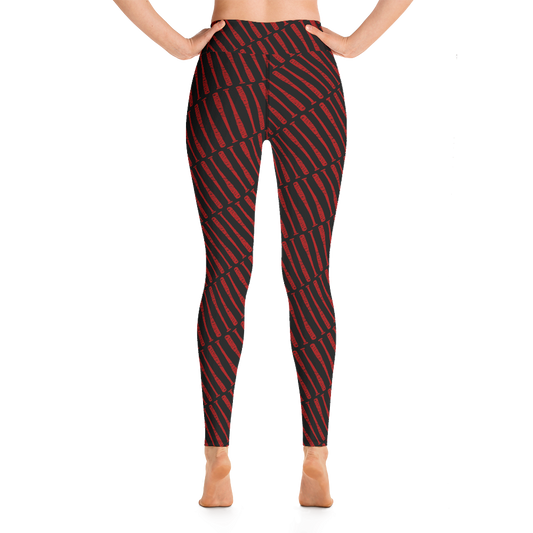 The Walking Dead Lucille Bat Yoga Leggings-3