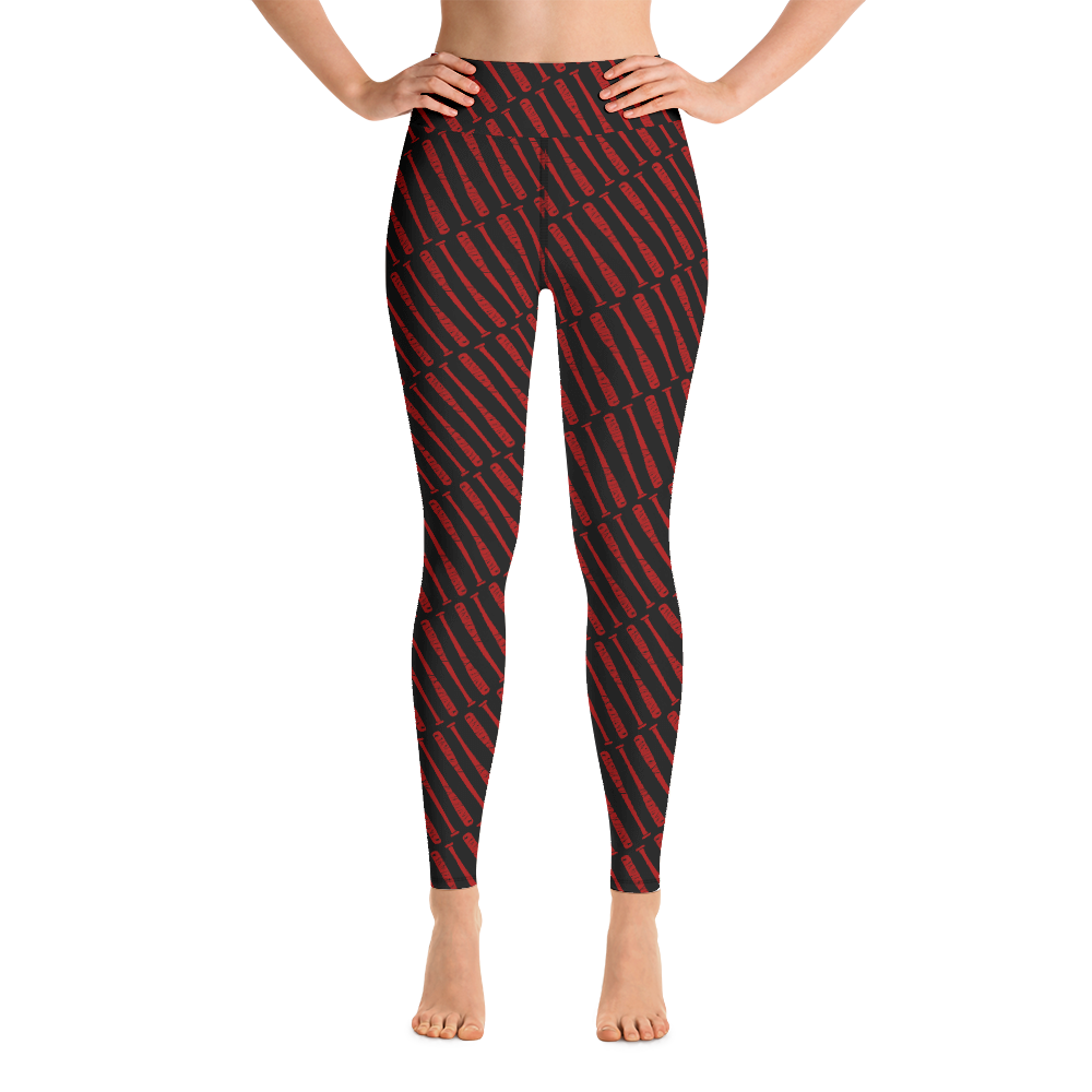 The Walking Dead Lucille Bat Yoga Leggings