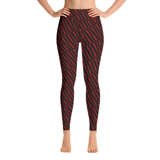 The Walking Dead Lucille Bat Yoga Leggings-0