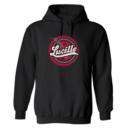 The Walking Dead Lucille Fleece Hooded Sweatshirt-0