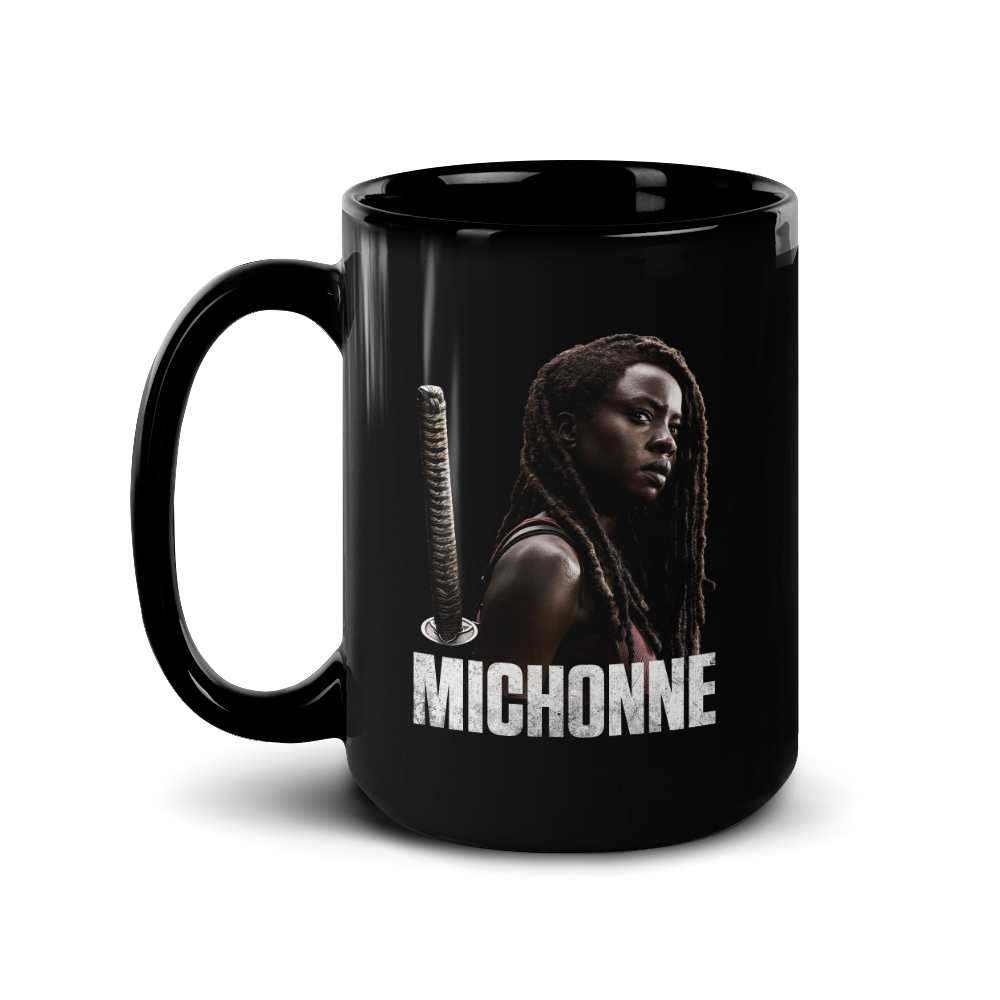 The Walking Dead Michonne Season 10 Black Mug