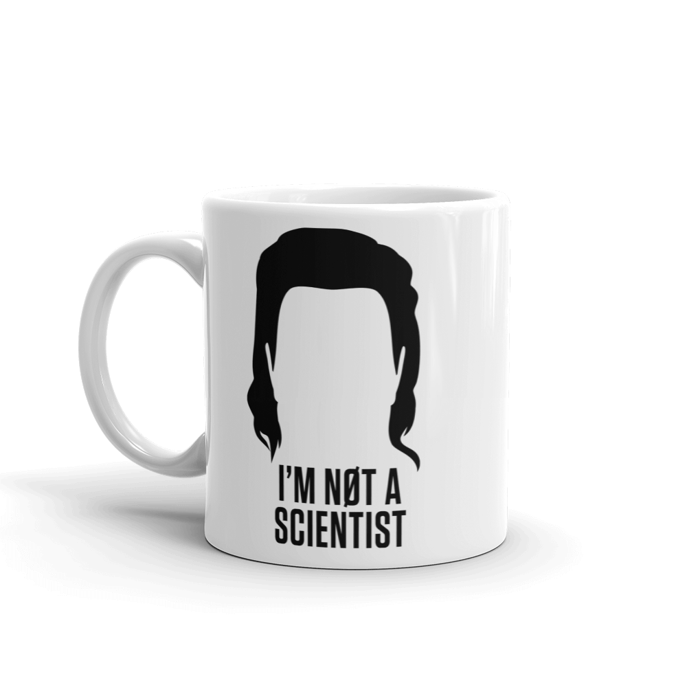 The Walking Dead I'm Not A Scientist White Mug