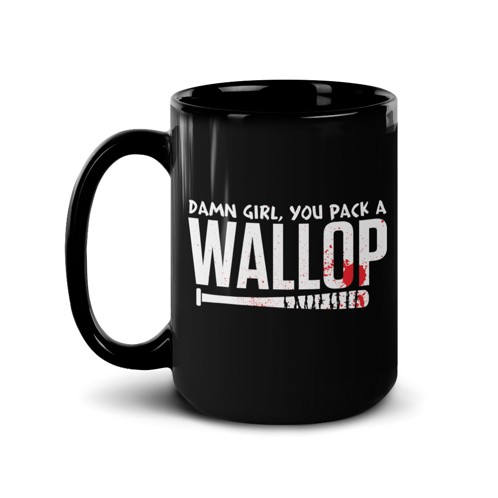 The Walking Dead Negan Pack A Wallop Black Mug