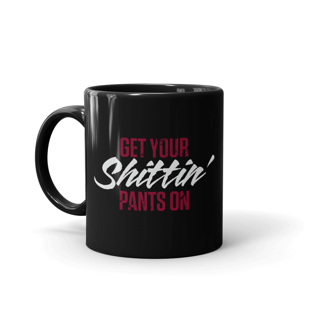 The Walking Dead Negan Shittin Pants Black Mug