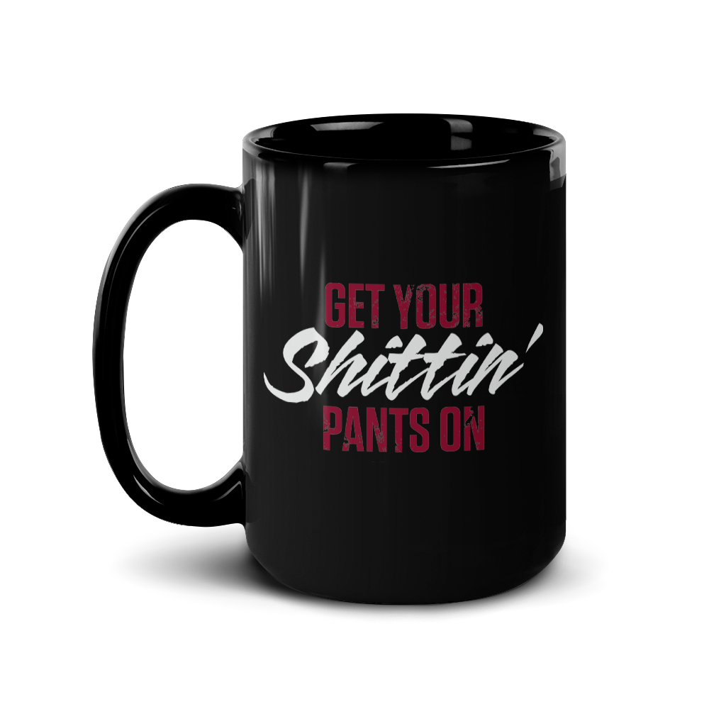 The Walking Dead Negan Shittin Pants Black Mug