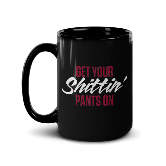 The Walking Dead Negan Shittin Pants Black Mug-0