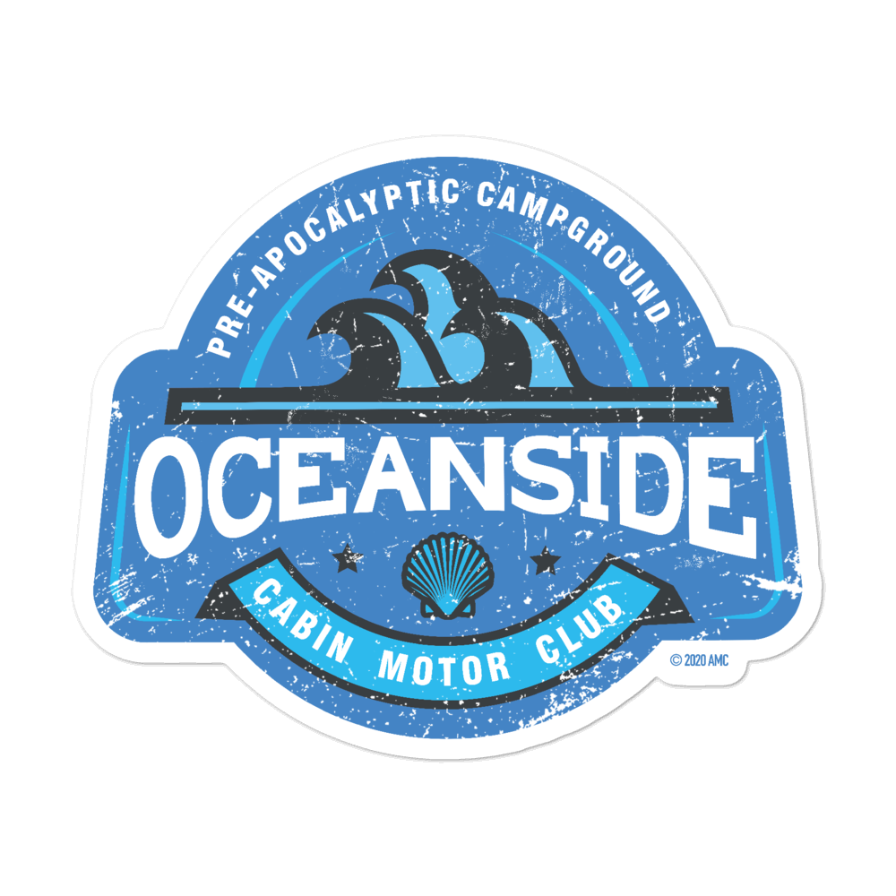 The Walking Dead Oceanside Die Cut Sticker