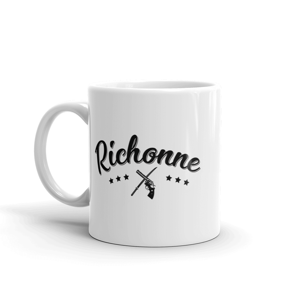 The Walking Dead Richonne White Mug