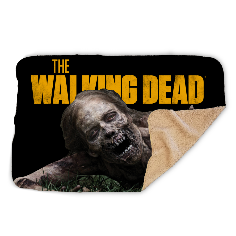 The Walking Dead Season 1 Bicycle Girl Sherpa Blanket