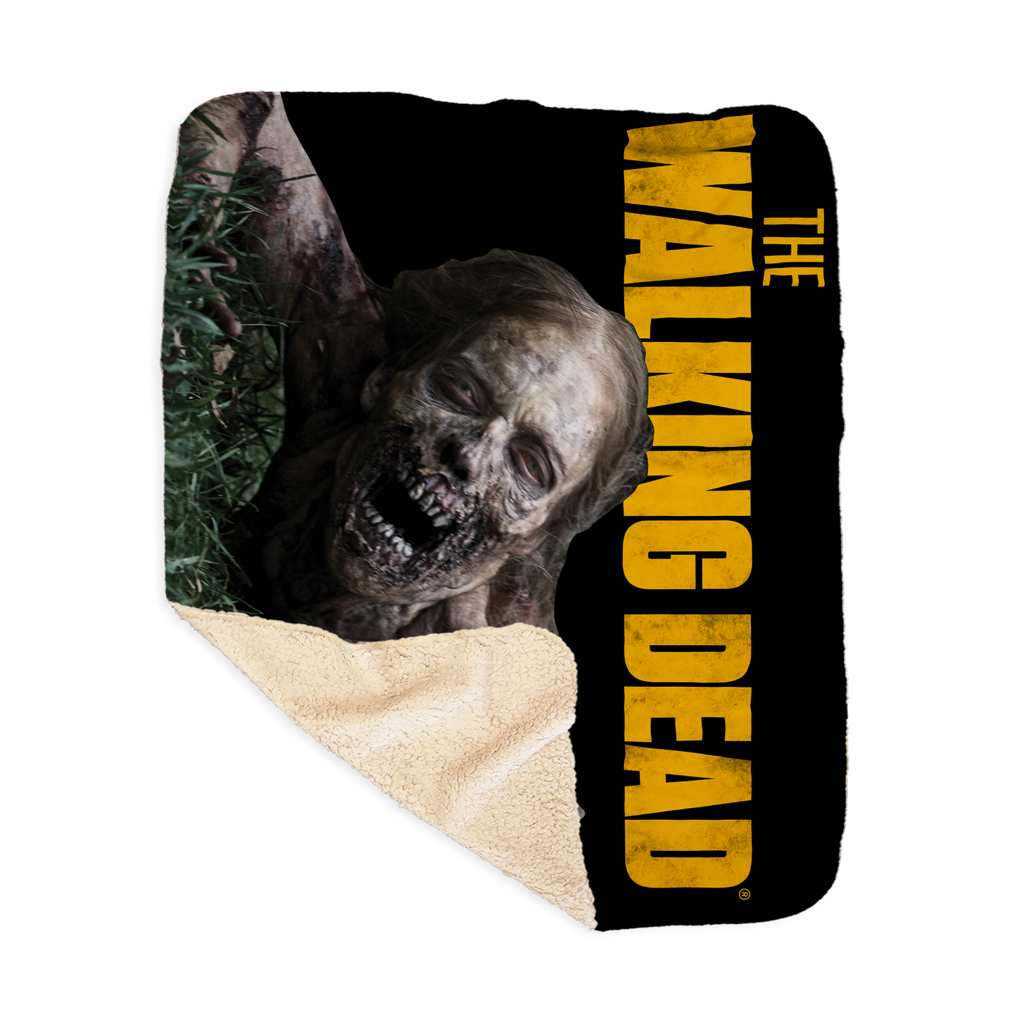 The Walking Dead Season 1 Bicycle Girl Sherpa Blanket