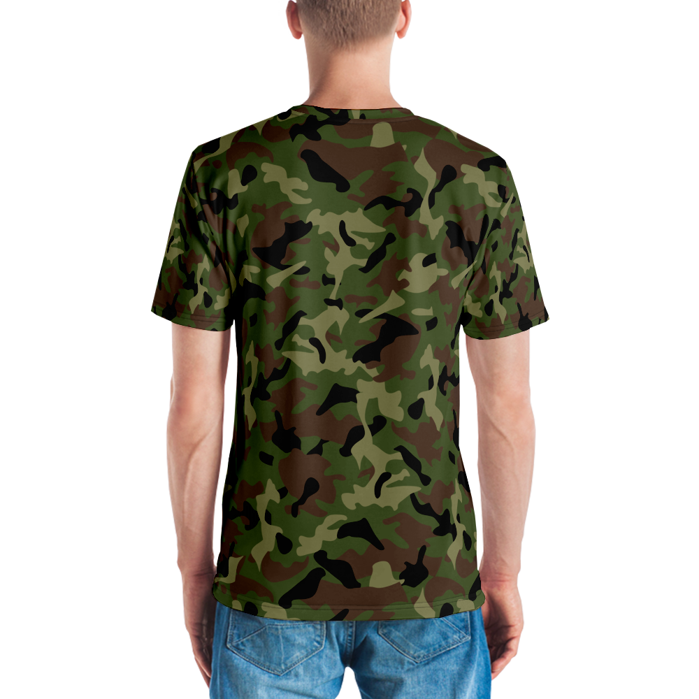 The Walking Dead Camo Logo Unisex Short Sleeve T-Shirt