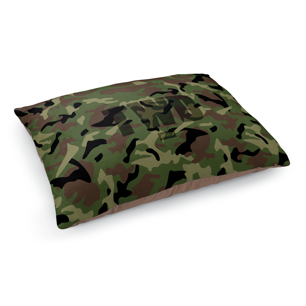 The Walking Dead Camo Logo Pet Bed