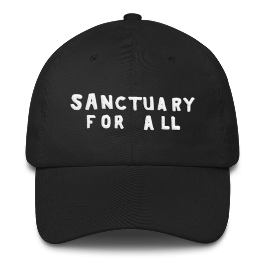 The Walking Dead Sanctuary For All Embroidered Hat-0