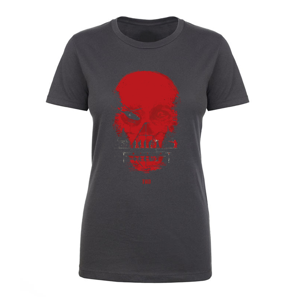 The Walking Dead Skull Women's Short Sleeve T-Shirt