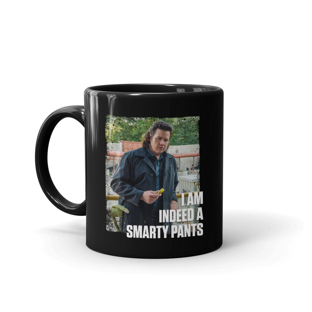 The Walking Dead Eugene Smarty Pants Black Mug