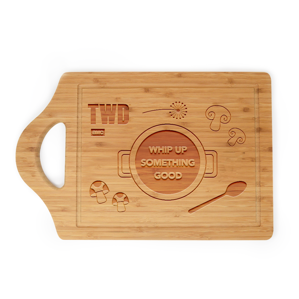 The Walking Dead Carol's Soup Laser Engraved Cutting Board