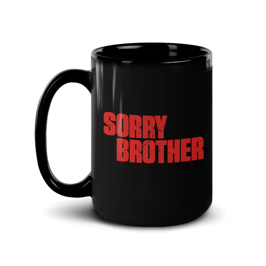 The Walking Dead Sorry Brother Black Mug-3