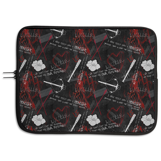 The Walking Dead Survival Neoprene Laptop Sleeve-0