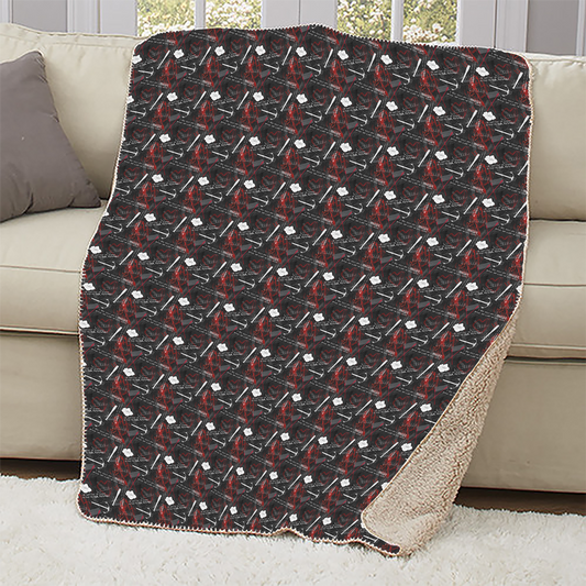 The Walking Dead Survival Sherpa Blanket-1