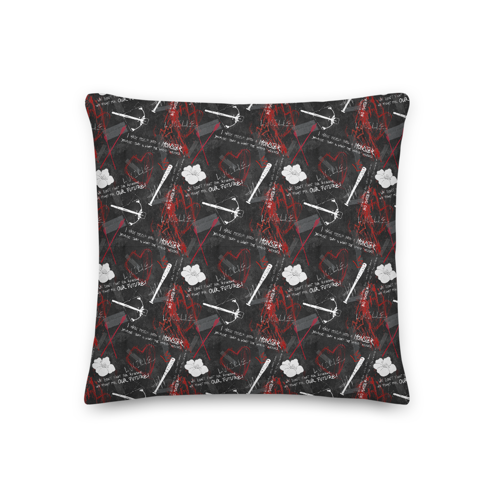 The Walking Dead Survival Throw Pillow