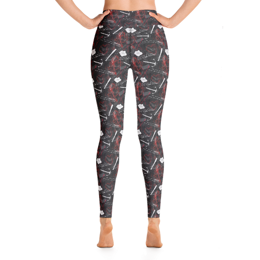 The Walking Dead Survival Women's All-Over Print Yoga Leggings-2