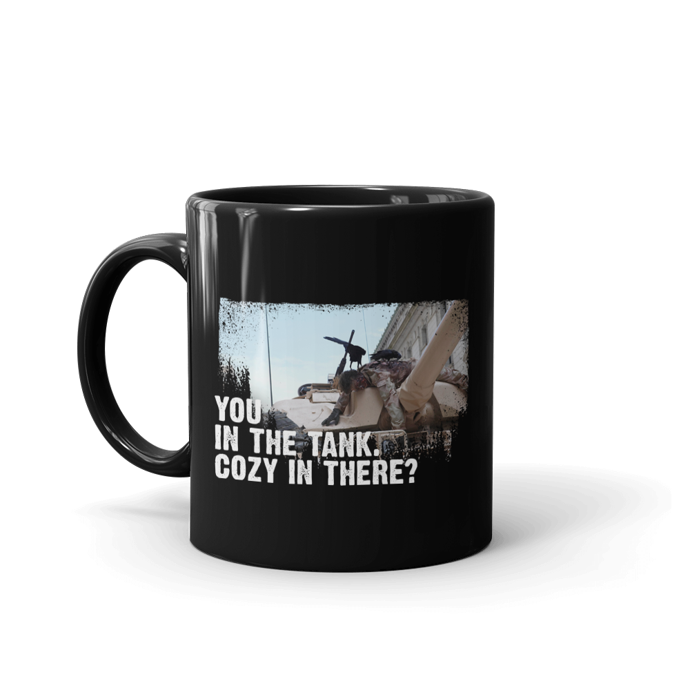 The Walking Dead Glenn You In The Tank Black Mug