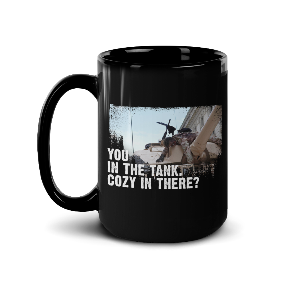 The Walking Dead Glenn You In The Tank Black Mug