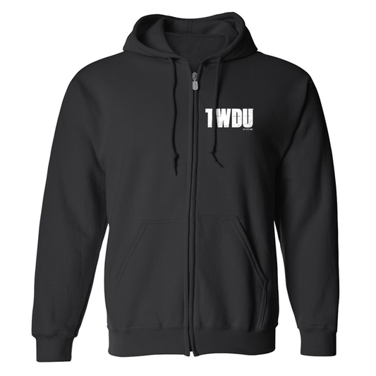 The Walking Dead Universe Fleece Zip-Up Hooded Sweatshirt-0